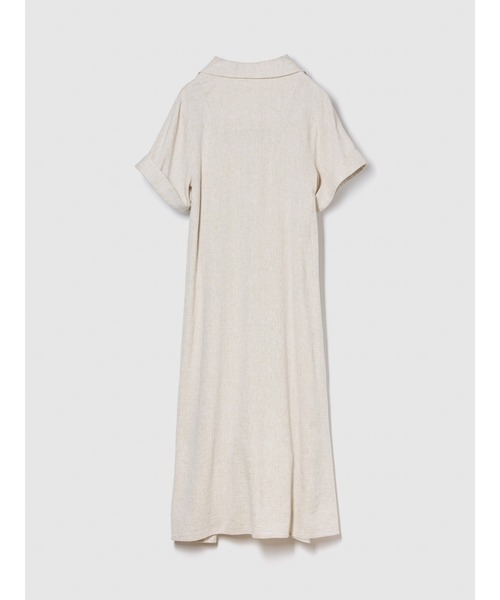 「BANANA REPUBLIC FACTORY STORE」 半袖ワンピース X-SMALL ネイビー レディース_画像2