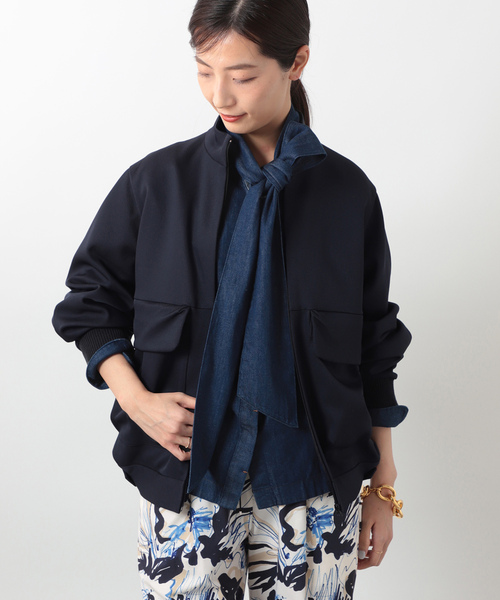 ヴェルメイユパーイエナ　2024 ボンディングブルゾン 新品未使用　イエナ VERMEIL par iena（ヴェルメイユパーイエナ）の「ボンディングZIP