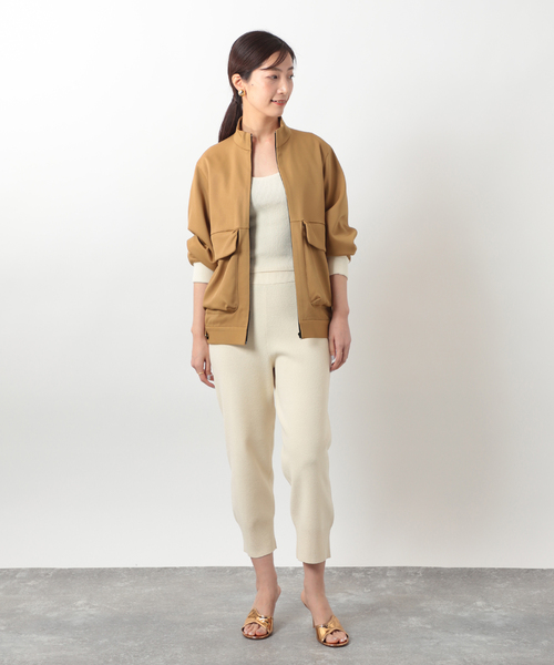 VERMEIL par iena（ヴェルメイユパーイエナ） ブルゾン FREE ネイビー