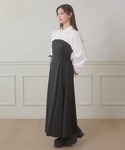 ワンピース side lace up flar...の詳細画像2