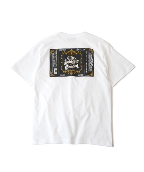 「Subciety」 半袖Tシャツ LARGE ホワイト メンズ_画像4