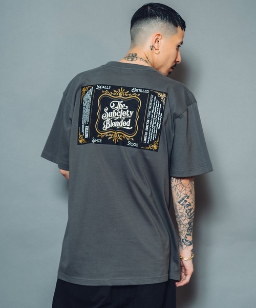 「Subciety」 半袖Tシャツ LARGE ホワイト メンズ_画像8
