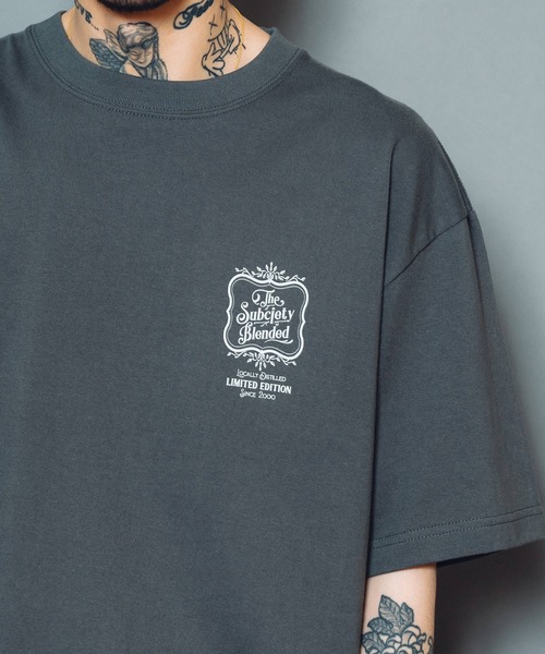 「Subciety」 半袖Tシャツ LARGE ホワイト メンズ_画像9
