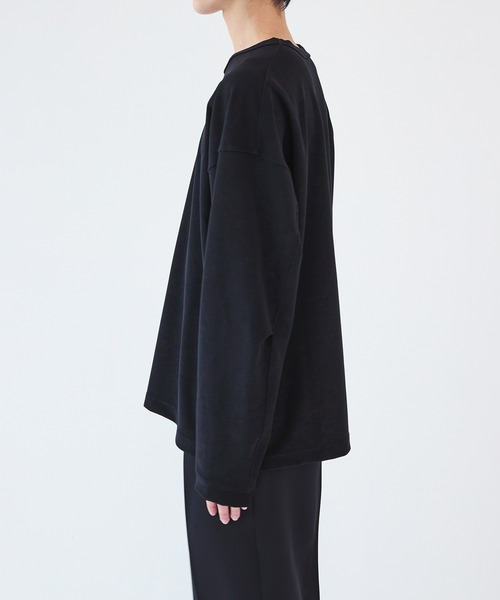 STUDIOUS（ステュディオス） tシャツ 「STUDIOUS」ナロープリーツ