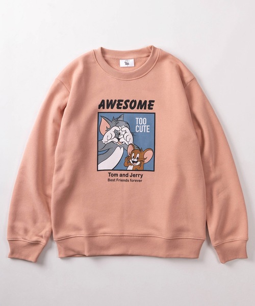 トレーナー スウェット 「71」「TOM＆JERRY/トムとジェリー」ロゴ