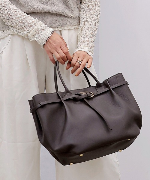 CHRISTIAN VILLA（クリスチャンヴィラ） トートバッグ タックベルト