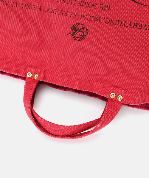 Deuxieme Classe　Logo bagsmall 2 赤　ロゴバッグ Logo bag small 2（トートバッグ）｜Deuxieme Classe（ドゥーズィエム