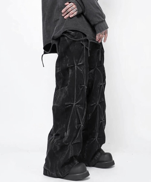 「JOHNNY WOLF」 デニムパンツ L ブラック メンズ_画像3