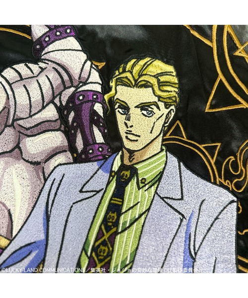 ※JOJO☆※ スカジャン 「JOJO/ジョジョ」吉良吉影リバーシブルスカジャン メンズ