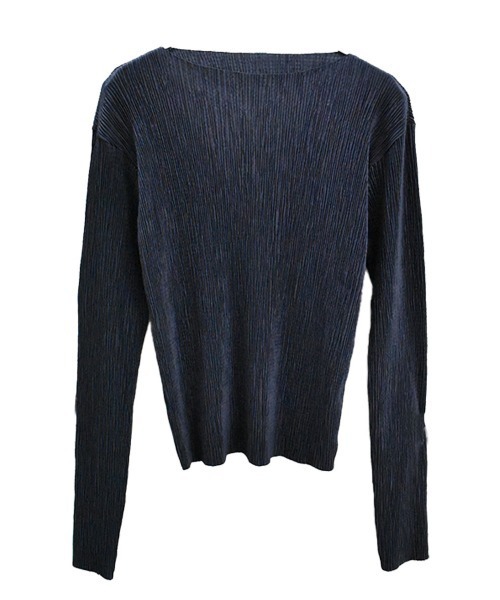 「Reurie'」 長袖カットソー FREE ネイビー レディース_画像2