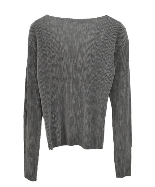 「Reurie'」 長袖カットソー FREE ネイビー レディース_画像3