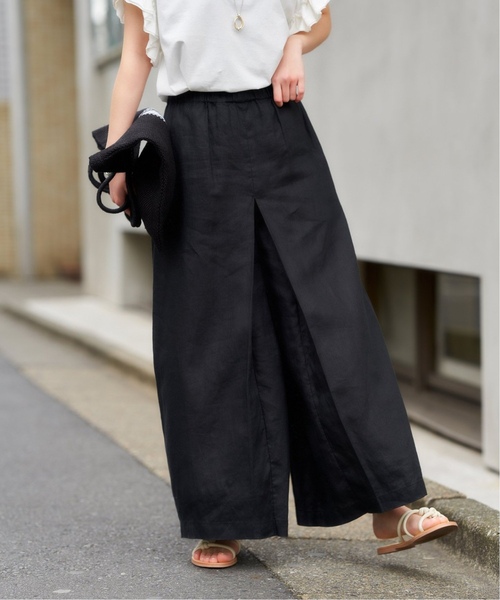 「JOURNAL STANDARD」 イージーパンツ 38 ブラック レディース_画像3