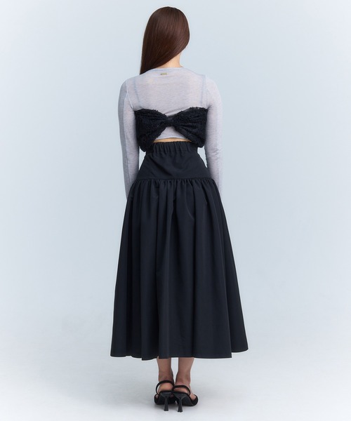 「EIMY ISTOIRE」 スカート M アイボリー レディース_画像7