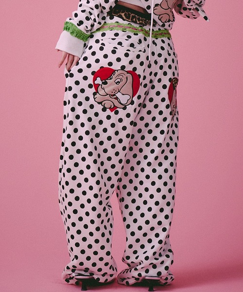 CANDY GALFY ポップポップ I LOVE GAL スウェットパンツ GALFY（ガルフィー） スウェットパンツ ジャージ 「GALFY/ガルフィー