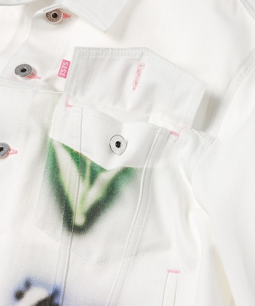 デニムジャケット gジャン ORGANIC COTTON OVERSIZED DENIM JACKET メンズ レディースの画像