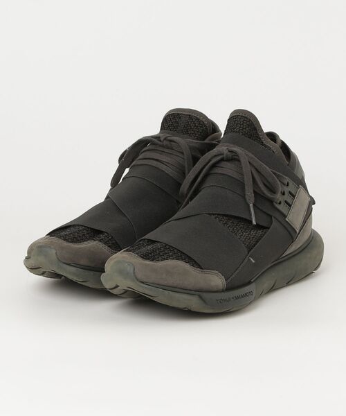 Y-3 「Y-3」 ハイカットスニーカー 26.5cm グレー メンズ Y-3 「Y-3」 ハイカットスニーカー 26.5cm グレー メンズ