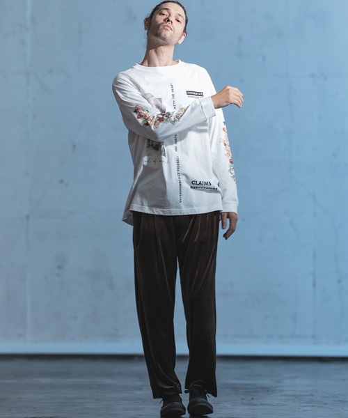 「ANGENEHM」 イージーパンツ L ブラウン系その他 メンズ_画像5