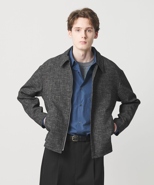 BEAUTY＆YOUTH UNITED ARROWS ブルゾン アウター モノトーン ツイード