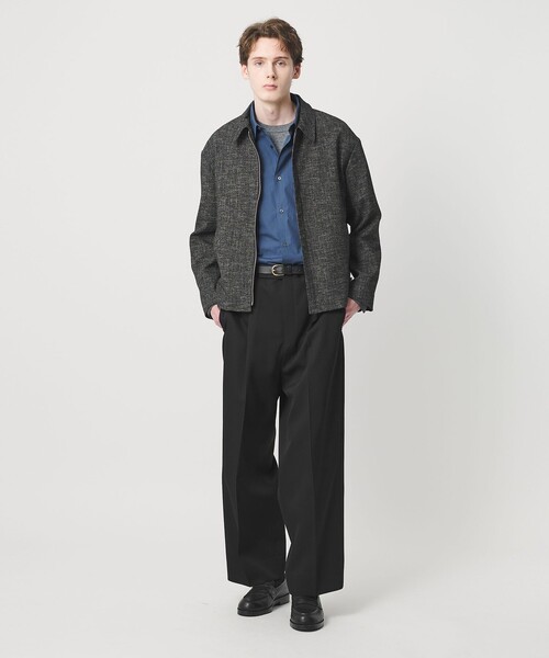 BEAUTY&YOUTH UNITED ARROWS ブルゾン アウター モノトーン ツイード BEAUTY&YOUTH UNITED ARROWS ブルゾン アウター モノトーン ツイード