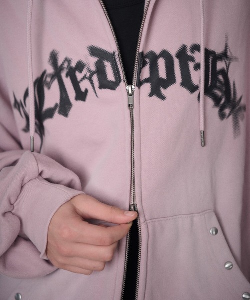 服/ファッション LTR  DEPTH LTR DEPTH パーカー LTR DEPTH/「26年春新作」グラフィックZIPパーカー