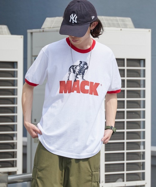 ROOP TOKYO tシャツ MACK TRUCKS / マック・トラックス 70s ringer tee