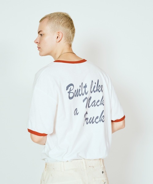 ROOP TOKYO tシャツ MACK TRUCKS / マック・トラックス 70s ringer tee