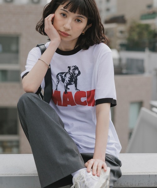 ROOP TOKYO tシャツ MACK TRUCKS / マック・トラックス 70s ringer tee