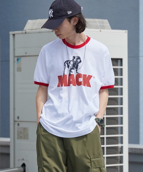 ROOP TOKYO tシャツ MACK TRUCKS / マック・トラックス 70s ringer tee