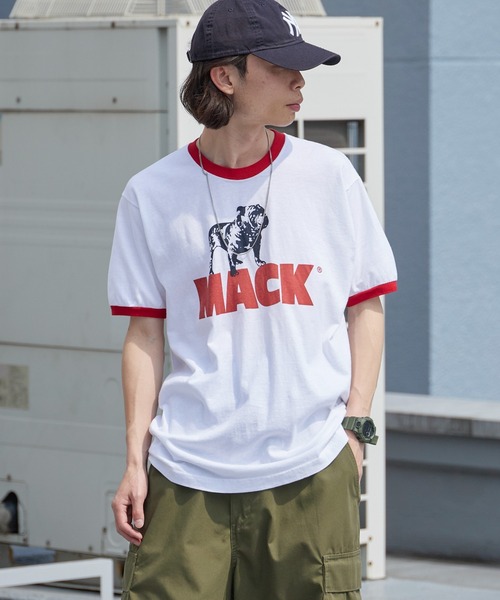 ROOP TOKYO tシャツ MACK TRUCKS / マック・トラックス 70s ringer tee