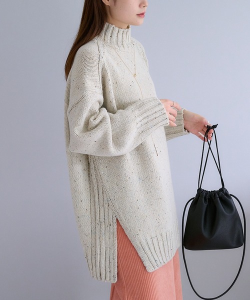 「PUAL CE CIN」 長袖ニット FREE アイボリー レディース_画像5