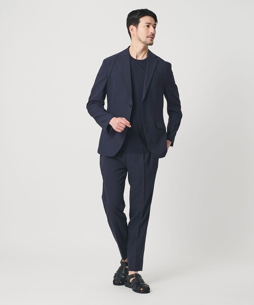 新品　ビューティーアンドユース　リラックス ポプリン ジャケット＆イージーパンツ BEAUTY＆YOUTH UNITED ARROWS セットアップ 「WEB限定 WARDROBE SMART