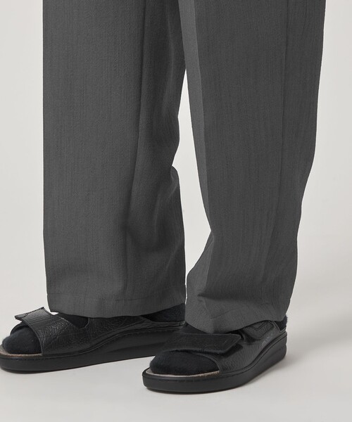 Steven Alan コーデュロイツープリーツトラウザーズ ダークグレー M Steven Alan（スティーブンアラン）の「＜Steven Alan＞ バイオ