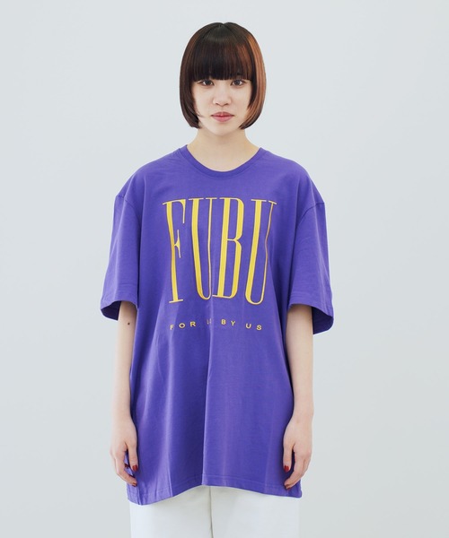 「FUBU」 半袖Tシャツ MEDIUM ホワイト メンズ_画像7