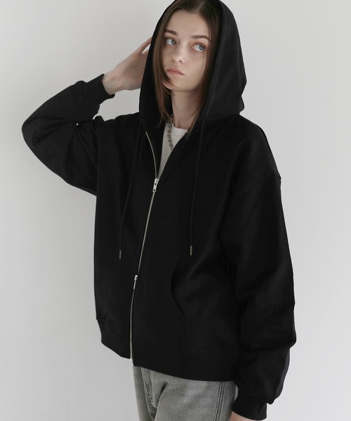 「SOCCE」 ジップアップパーカー X-LARGE グレー メンズ_画像6