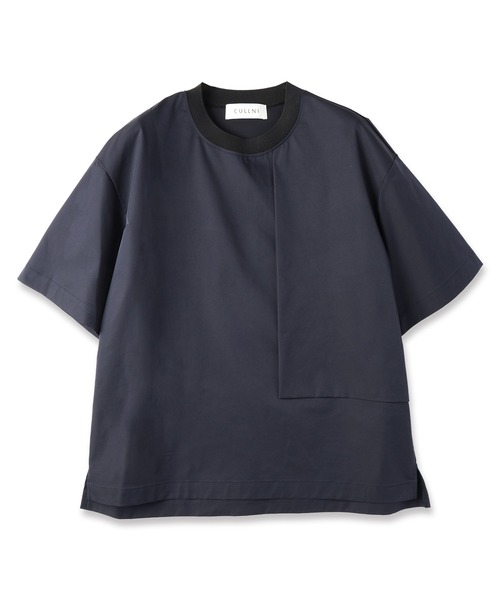 CULLNI シャツ ネイビー 半袖 クルニ CULLNI（クルニ） 半袖Tシャツ 1 ネイビー メンズ : ZOZOTOWN Yahoo!店