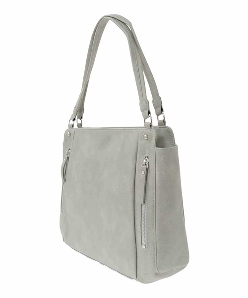 「MK MICHEL KLEIN」 2WAYバッグ 00 ライトグレー レディース_画像3