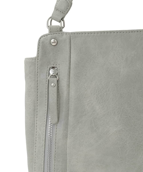 「MK MICHEL KLEIN」 2WAYバッグ 00 ライトグレー レディース_画像9