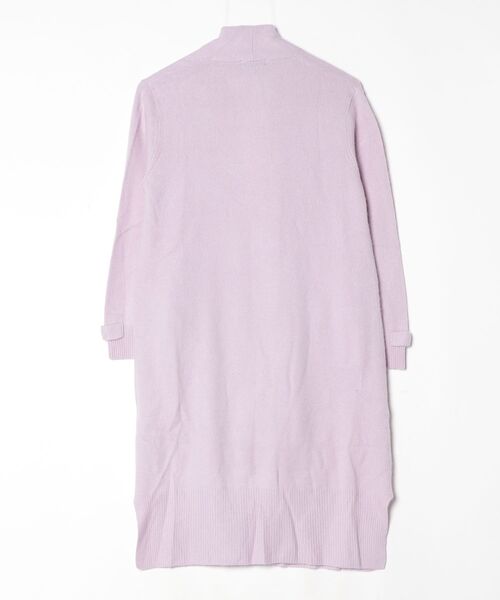 「TOCCA」 ニットカーディガン X-SMALL パープル レディース_画像2