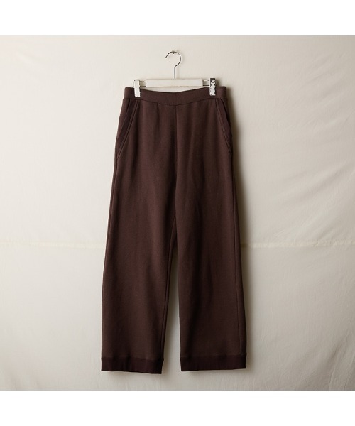 スウェットパンツ ジャージ sweat pants/wide-straight レディース メンズ_4
