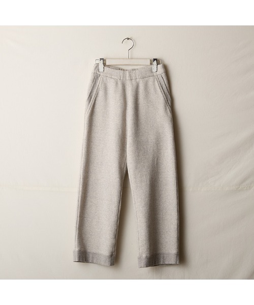 スウェットパンツ ジャージ sweat pants/wide-straight レディース メンズ_3