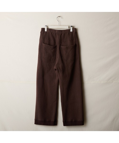スウェットパンツ ジャージ sweat pants/wide-straight レディース メンズ_7