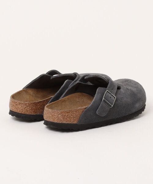 新品箱付きビルケンシュトック Boston スエード サンダル 黒 43２８㎝ BIRKENSTOCK（ビルケンシュトック） サンダル BIRKENSTOCK / Boston