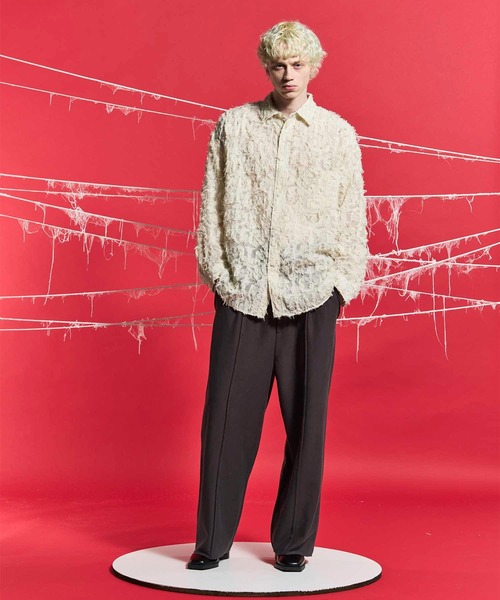 「MAISON SPECIAL」 スウェットパンツ 1 チャコールグレー メンズの画像