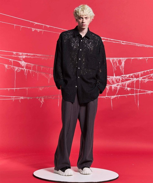 「MAISON SPECIAL」 スウェットパンツ 1 チャコールグレー メンズの画像