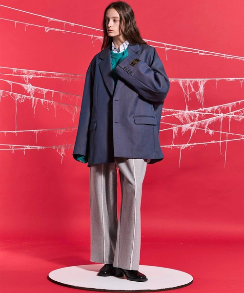 「MAISON SPECIAL」 スウェットパンツ 1 チャコールグレー メンズの画像