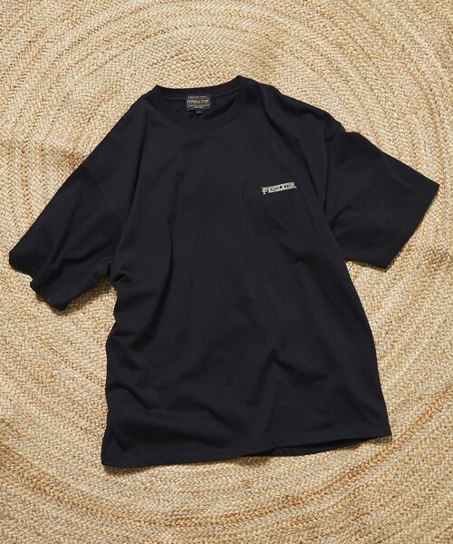「PENDLETON」 半袖Tシャツ LARGE マスタード メンズ_画像2