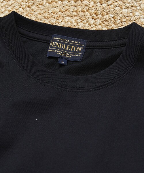 「PENDLETON」 半袖Tシャツ LARGE マスタード メンズ_画像3