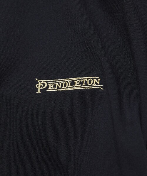 「PENDLETON」 半袖Tシャツ LARGE マスタード メンズ_画像4