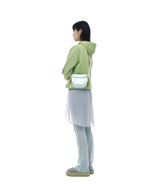 「OSOI」 ショルダーバッグ ONE SIZE シルバー レディース_5