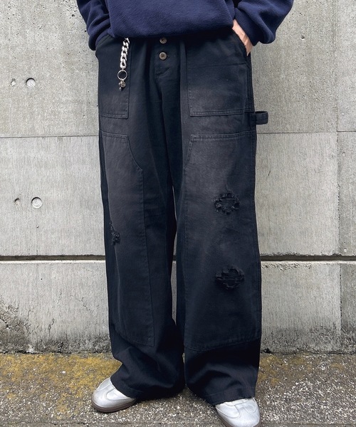MandO（エムオー） ワイドパンツ パンツ ヴィンテージベイカーバギー